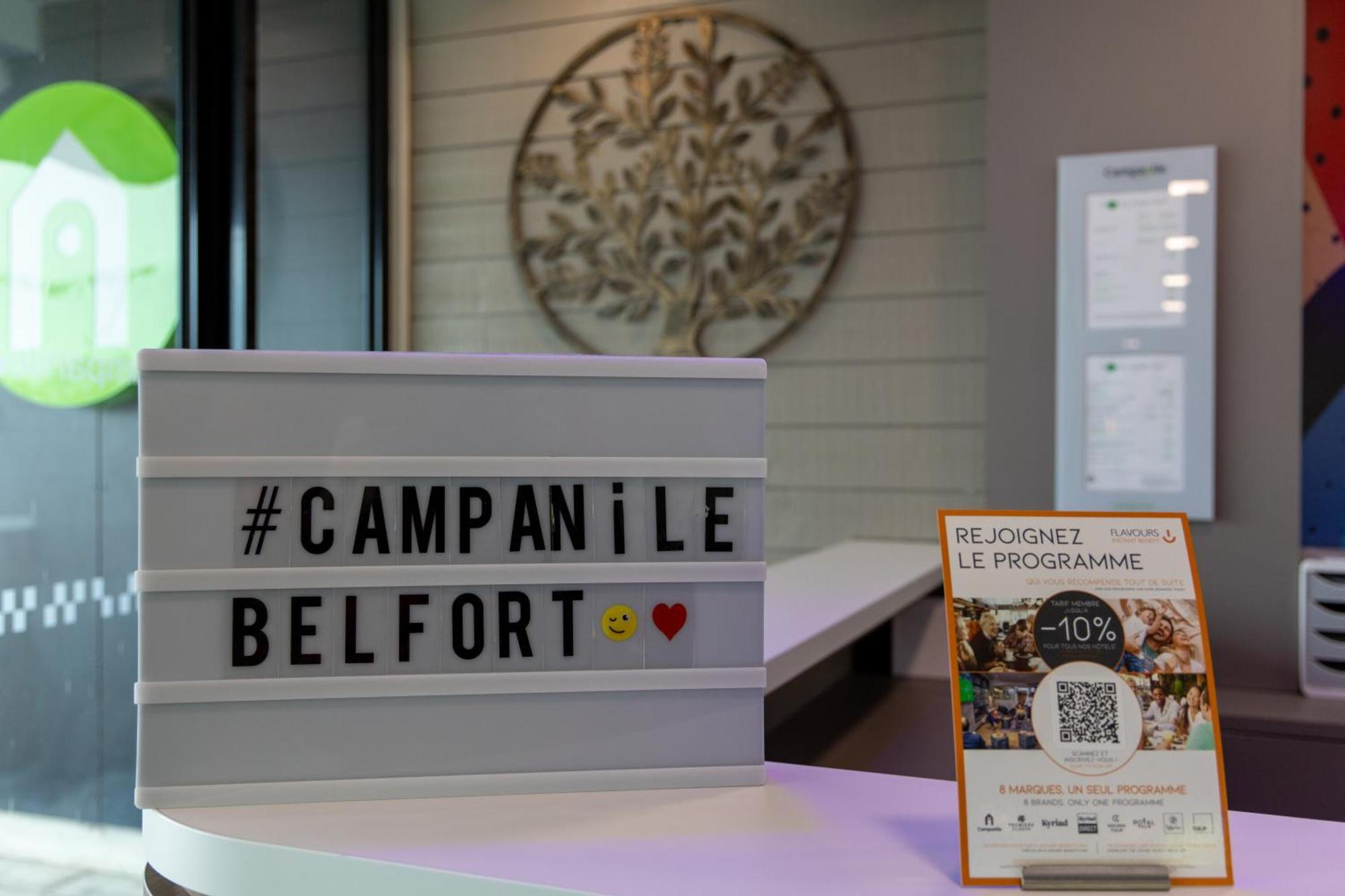 Campanile Belfort Montbeliard - Gare La Jonxion. Meroux Exterior foto